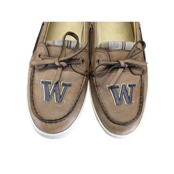 Primus Shoes - University Of Washington Huskies UW Womens Loafers Size‎ 11 Moccasins NCAA CFP